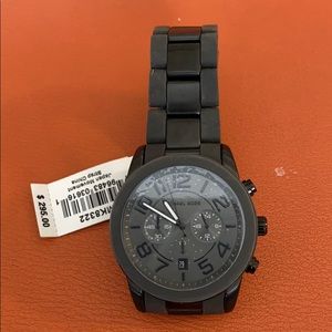 MICHAEL KORS MEN'S MERCER CHRONOGRAPH BLACK DIAL